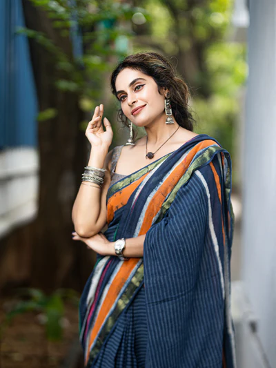 Satrangi (Pure Mul Cotton Saree)
